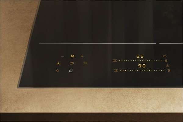 Miele KM 8585 FL HerdunabhänDank Zusatzfunktionen noch komfortabler kochen Komfortable Zusatzfunktionen Zusätzliche Funktionen machen sicheres und entspanntes Kochen noch einfacher.giges Induktionskochfeld 800 mm | PowerFlex Kochbereich | M Sense ready